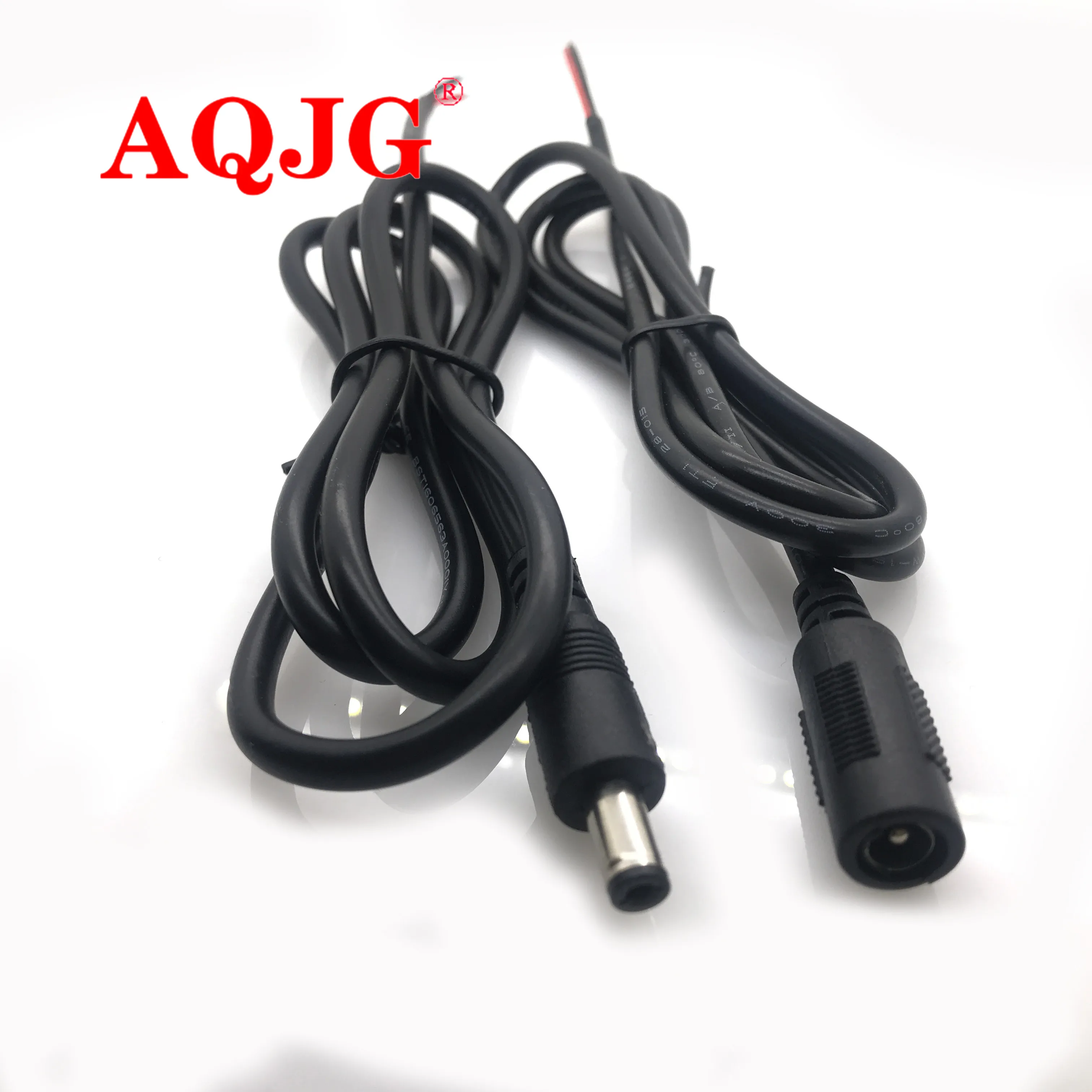 

1m 5.5x2.1mm DC power female Male cable 12V Plug DC Female Adapter cable Plug Connector for CCTV Camera DC plug Female 5.5*2.1