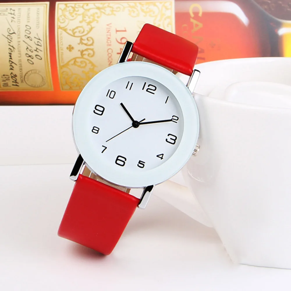 Кварцевые часы для женщин 2018 Relojes Mujer модная женская одежда повседневное кожа