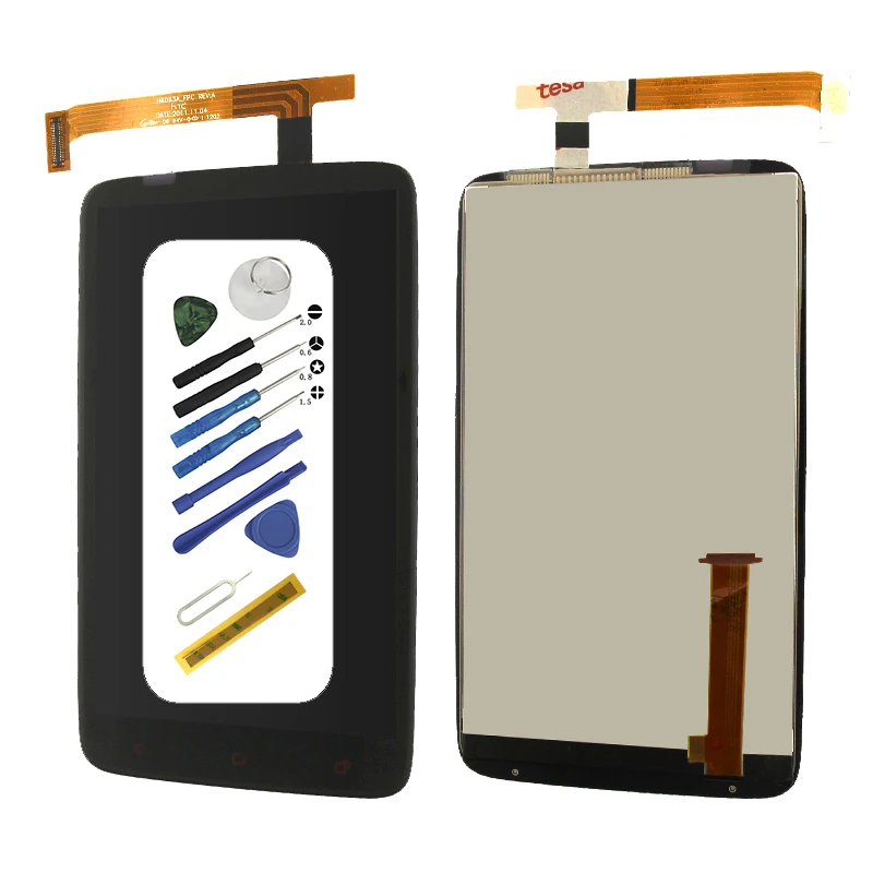 Один X G23 XL S720e S728e экран с рамкой и инструменты в сборе Замена для HTC ONE Plus ЖК дисплей