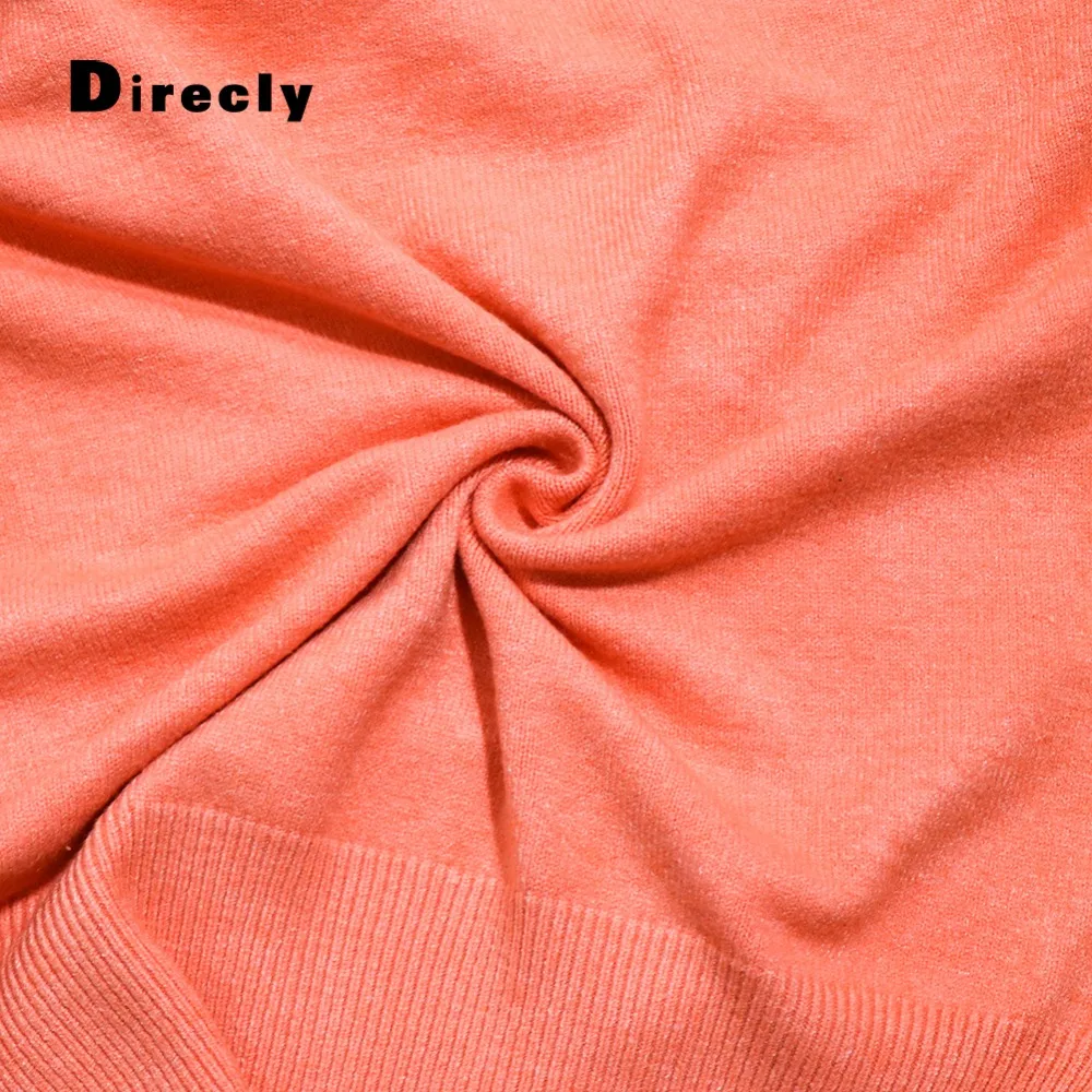 

Direcly2018 autumn knit sweater women's pullover round neck long sleeve female loose warm sweater women's long sweater