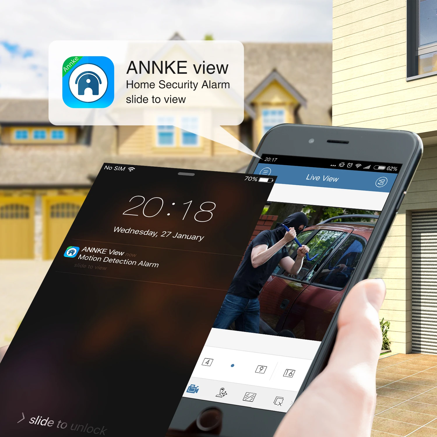 ANNKE 4CH 6MP POE сеть NVR видео Регистраторы DVR для IP Камера P2P облако Функция Plug And Play = NIK