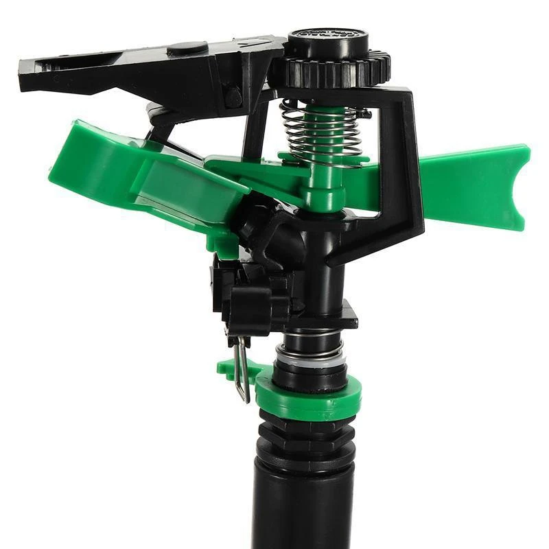 Garden Farmland Plant Watering Stainless Steel Tripod Impact Sprinkler Irrigation Kit For Tool | Дом и сад