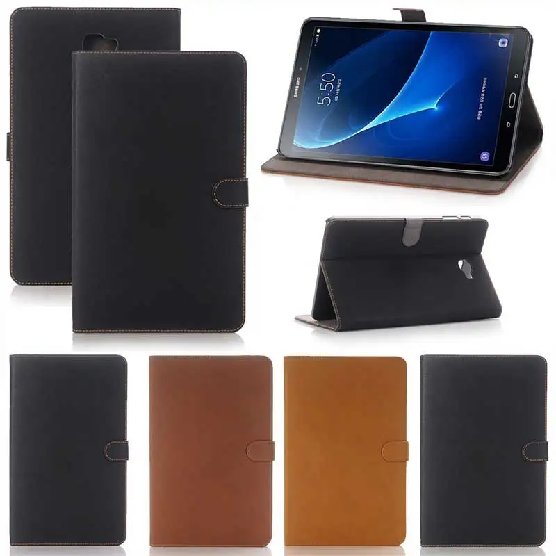 Чехол Eagwell для samsung Galaxy Tab A 10,1,, SM-T580, T580N, T585, Ретро стиль, из искусственной кожи, умный чехол для сна, защитный чехол для планшета