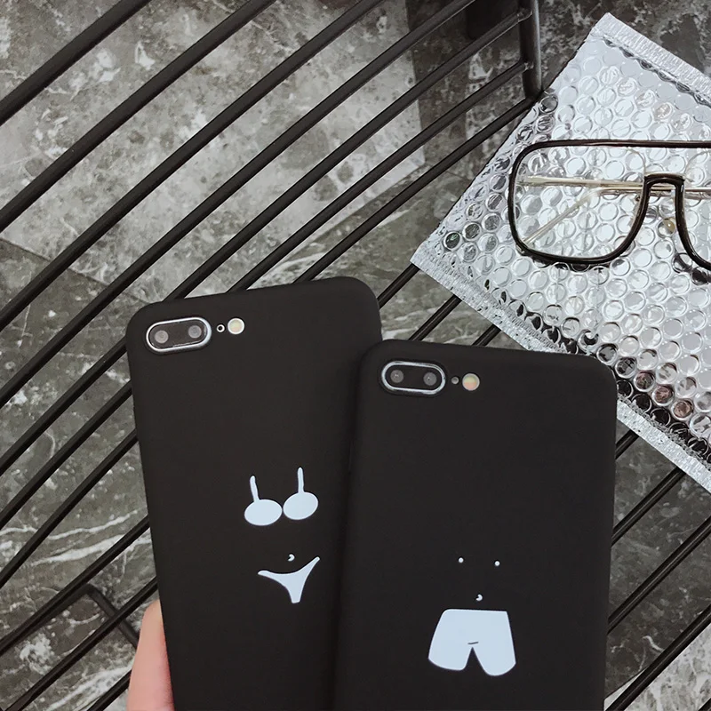 Мультфильм чехол для телефона iPhone х сексуальное бикини девочек и мальчиков