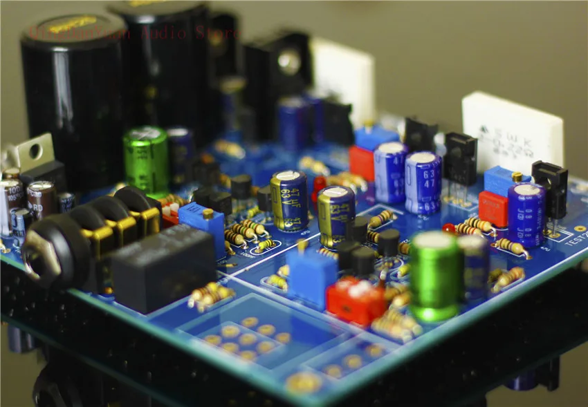 QHA4 аудио HIFI класса FET транзистор дискретный компонент усилитель для наушников собранная плата