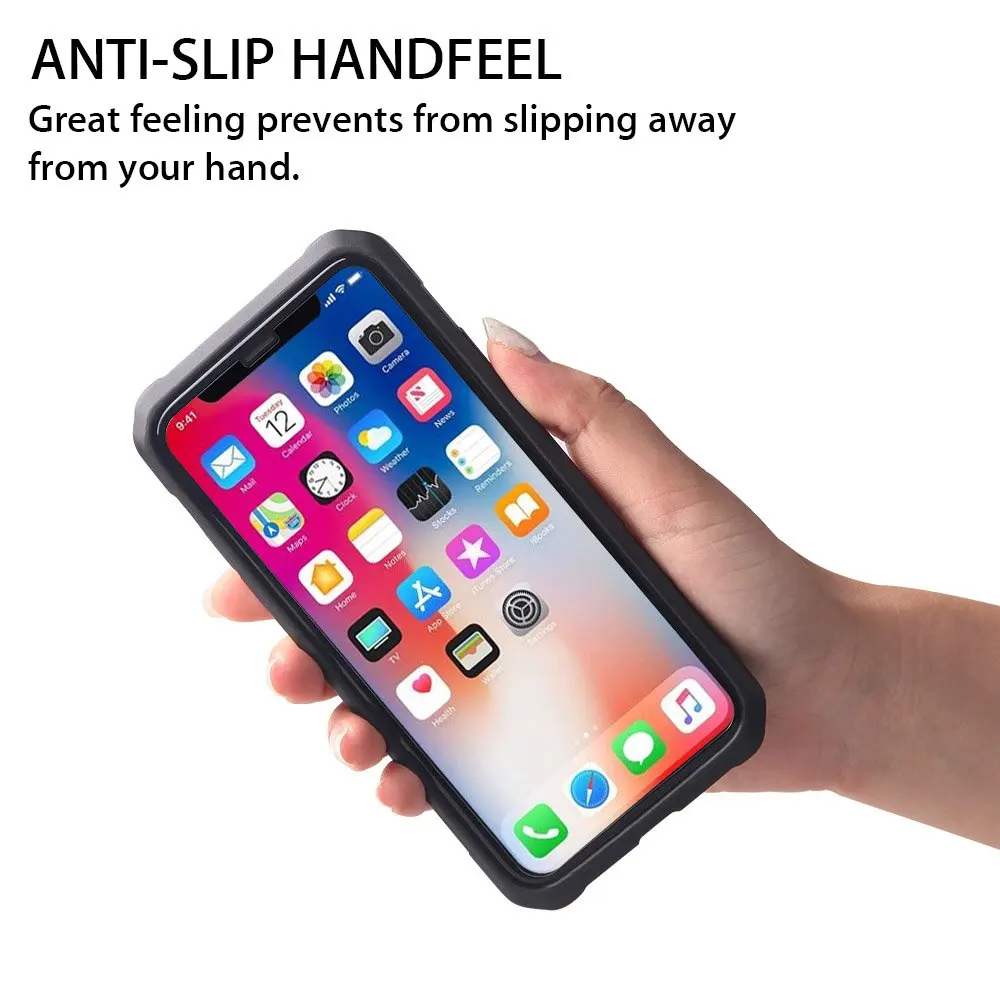 Rugged Protective Shockproof Phone Case for iPhone X XS XR MAX Bumper Solid Hard PC Back Cover Anti Slip Armor Shell |