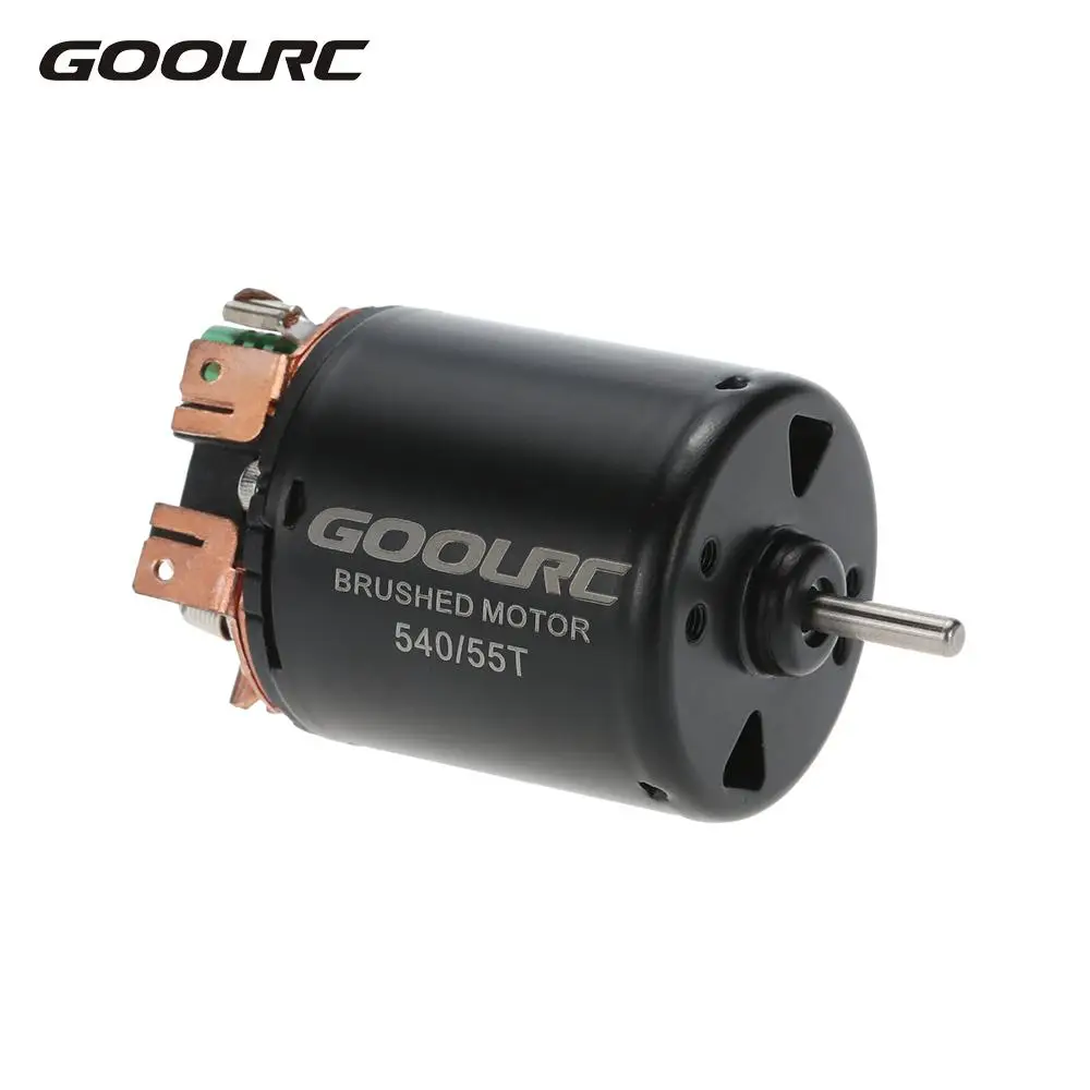 GoolRC автомобильный двигатель RC 540 55T карбоновый матовый 60A ESC Combo 1/10 Axial SCX10 RC4WD D90