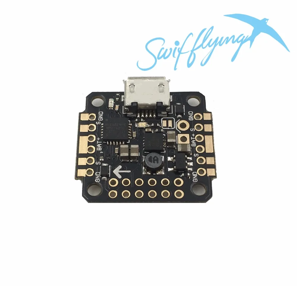Swiftflying FPV racewoop 15A PDB 16x16 мм самый маленький бесщеточный контроллер полета (если