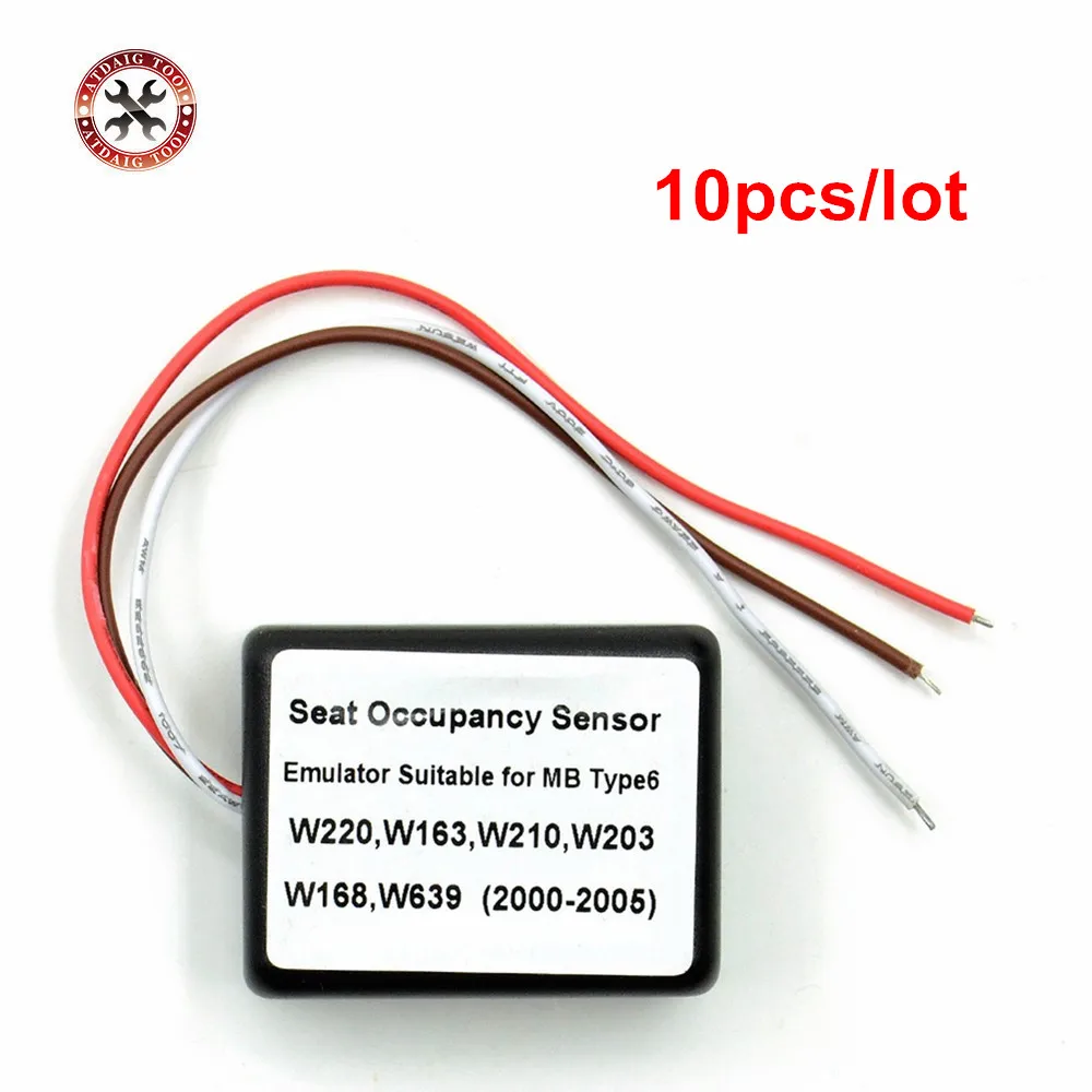 10 шт./лот датчик заполнения сидений Эмулятор SRS для mercedes Тип 6 поддержка W220 W163 W210 W203