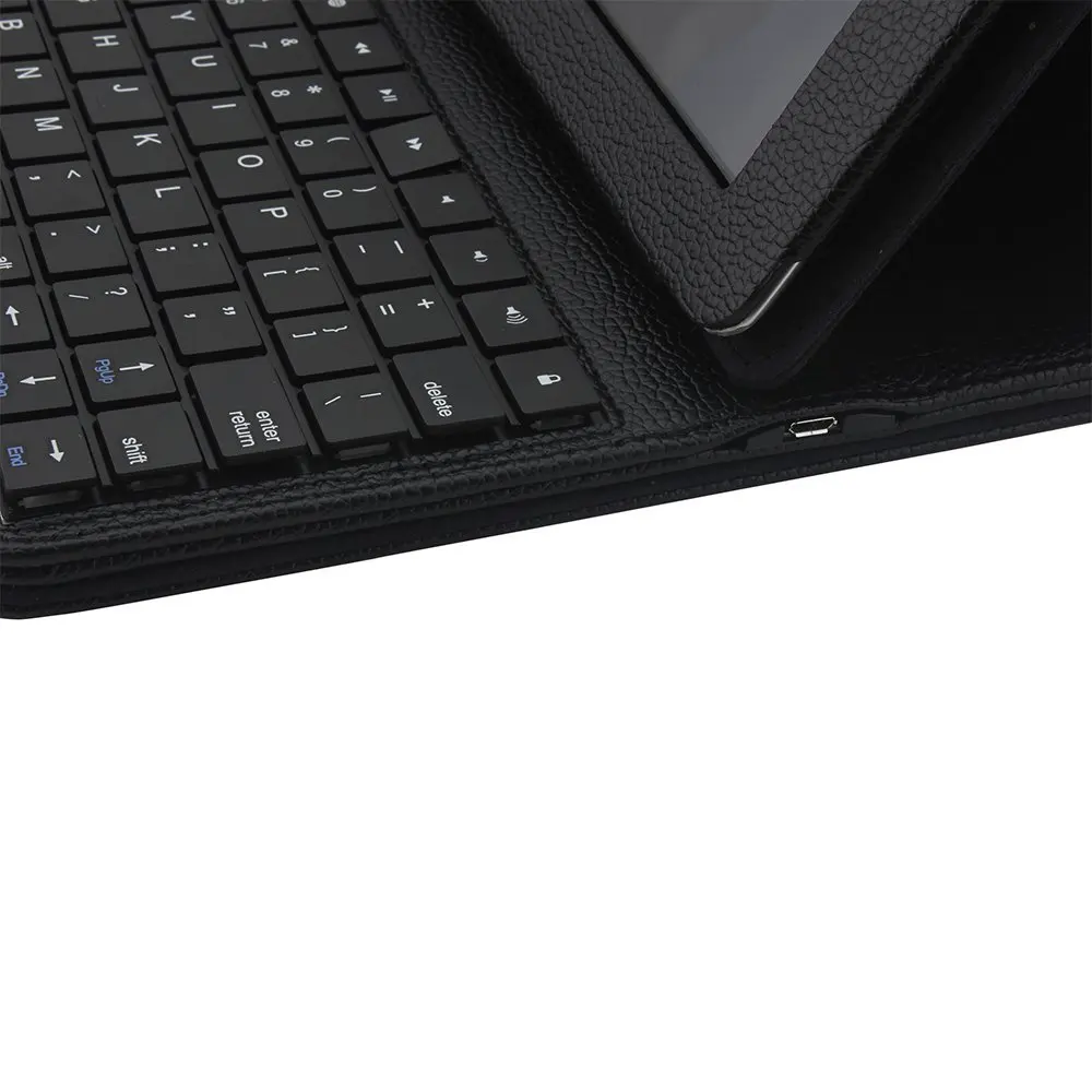 LIMELAN для iPad 2/3/4 раскладной кожаный чехол книжка со съемной клавиатурой ABS Bluetooth funda
