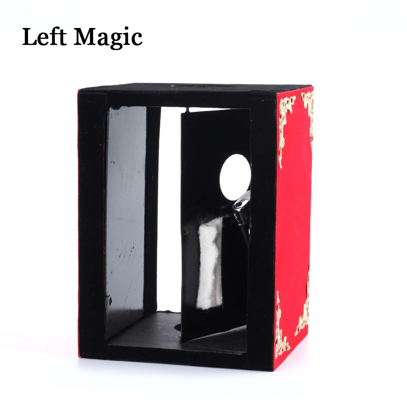 Шелковый сквозь огонь/пожарная коробка сценические волшебные фокусы Scarve