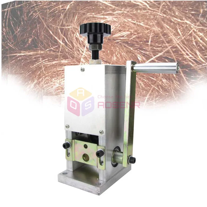 Ручной и подъёмом инструмент для зачистки кабеля проводов рециркулирует Медь