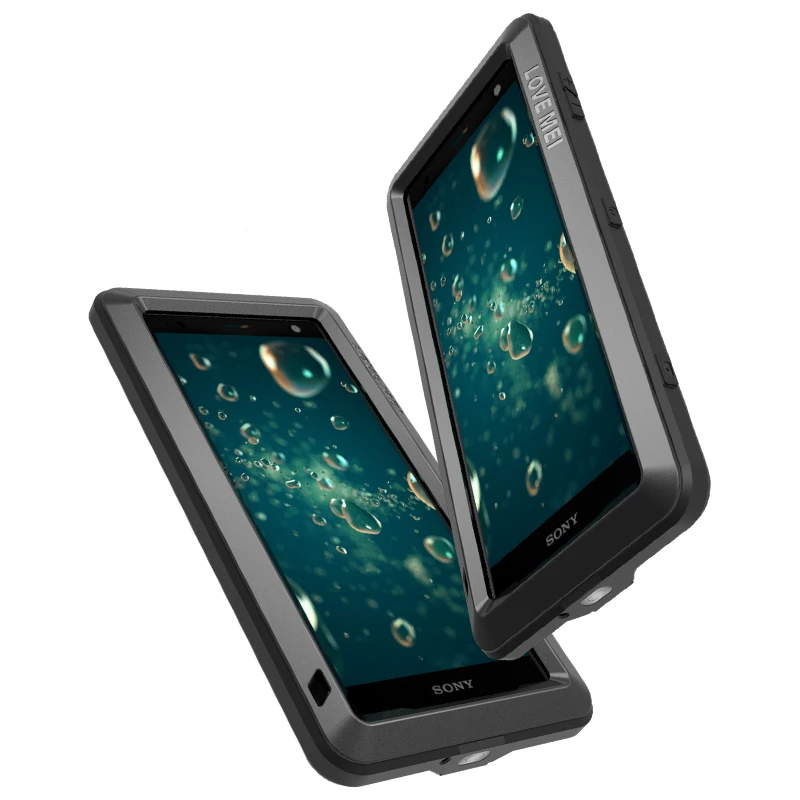 Мощные Чехлы LOVE MEI для Sony Xperia XZ2 чехол компактный ударопрочный качественный ТПУ