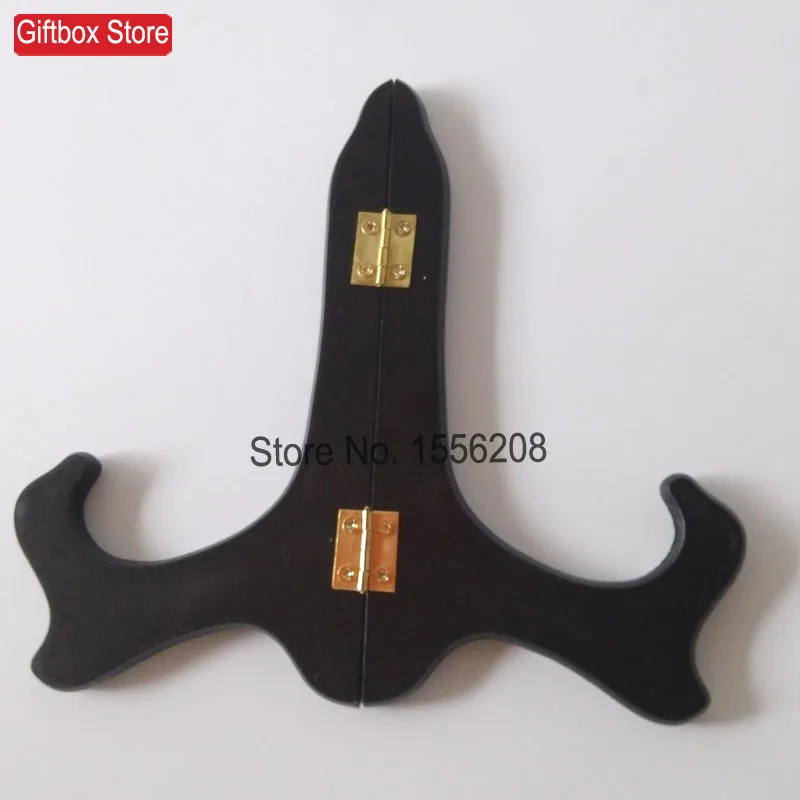 (5 шт./лот) 10 дюймов матовый черный Дисплей Мольберт Держатель для часов Рамки