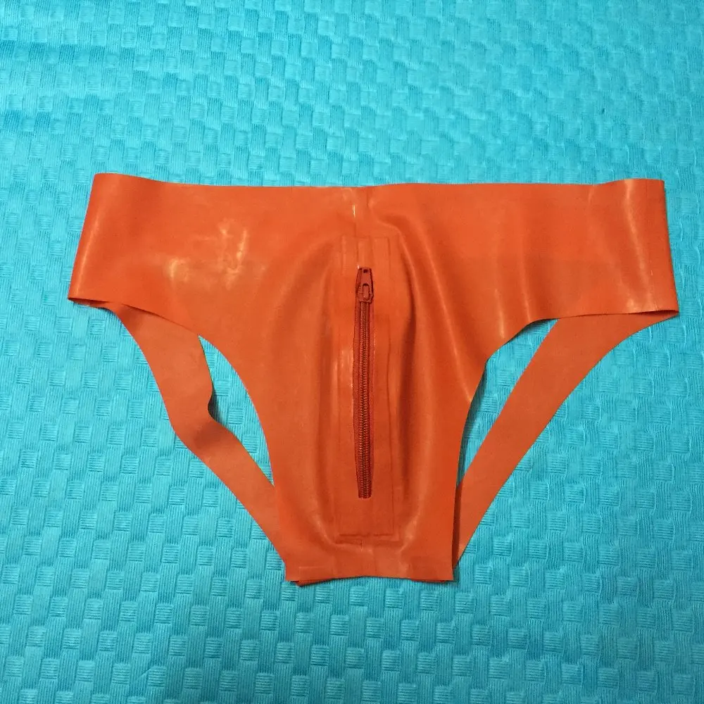 Мужские брифы с застежкой молнией спереди|rubber briefs|latex rubber briefslatex thong |