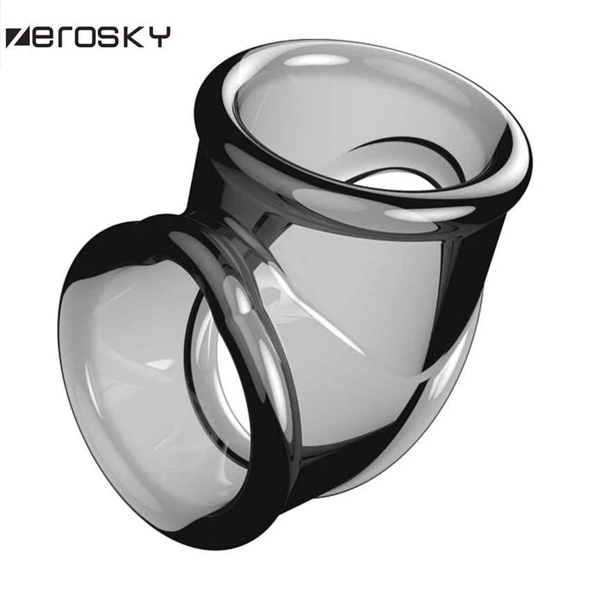 Целомудренная клетка рукав для пениса мужчин силиконовое кольцо задержки на