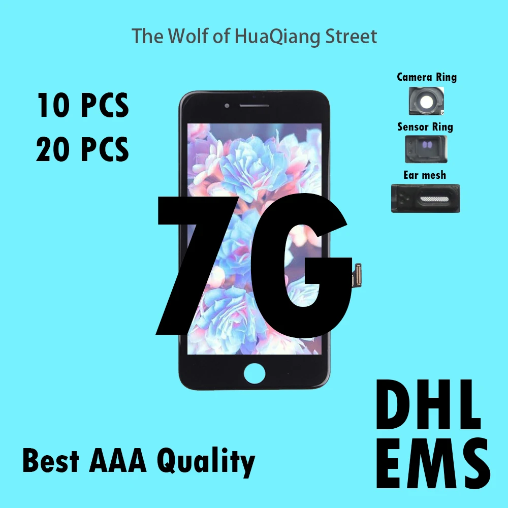 10 20 pcs Tianma Quality AAAA LCD For iPhone 7G 7 g Display Assembly with Touch Screen Replacement Digitizer | Мобильные телефоны и