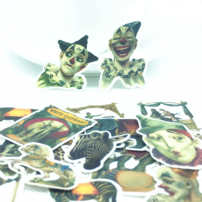 20 шт Цирк Клоун стикер животное мультфильм панк наклейки из игры s для DIY