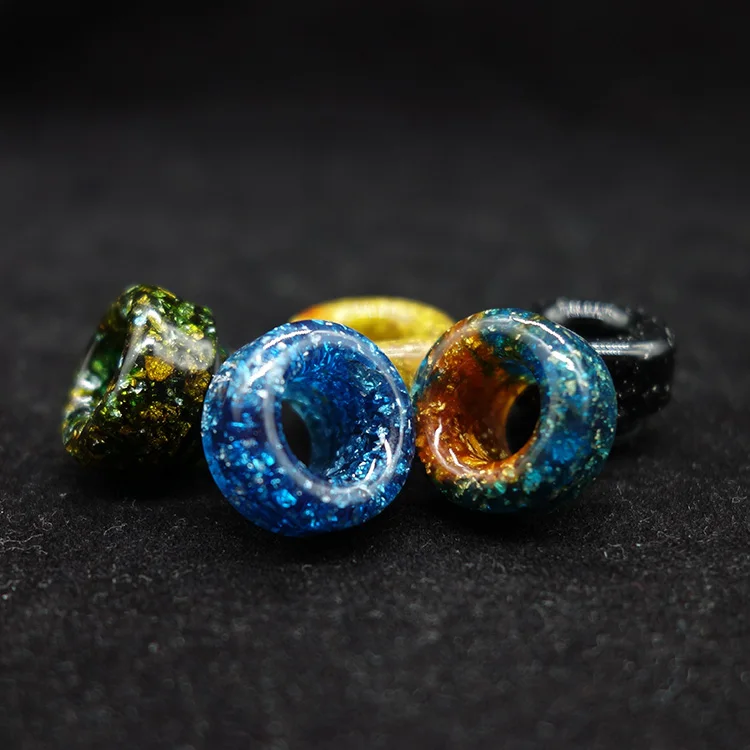 Смоляный Сияющий капельный наконечник 810 s короткий широкоугольный мундштук для