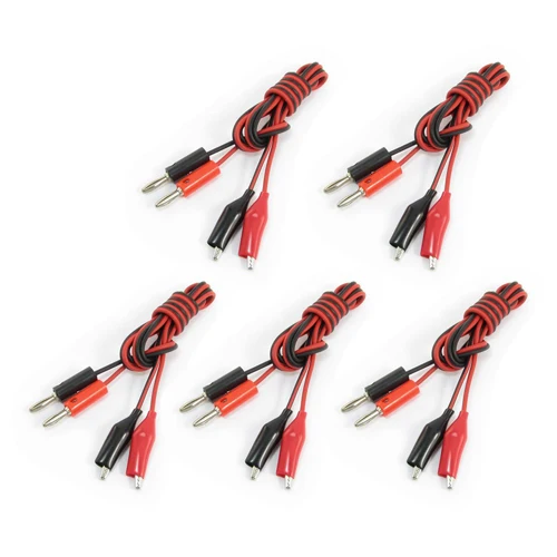 1 м длинные AV банан разъем для двойной тестер крокодил|alligator clips|alligator connectoralligator clip