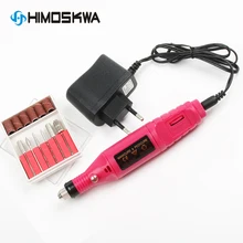 Мини шлифовальная машинка для маникюра и ногтей электрическая