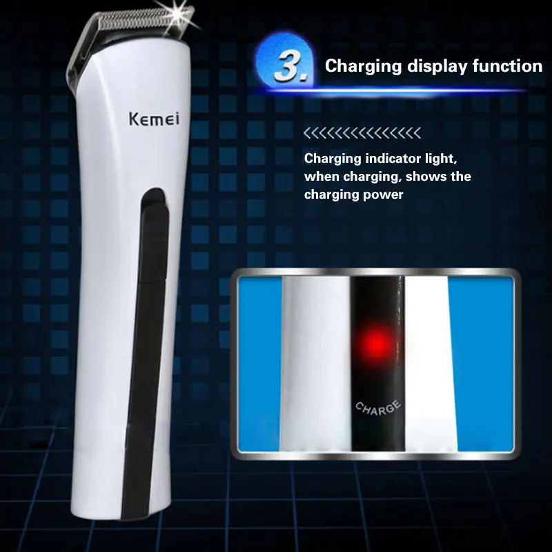 Kemei KM-2516 перезаряжаемая машинка для стрижки волос взрослых | Бытовая техника