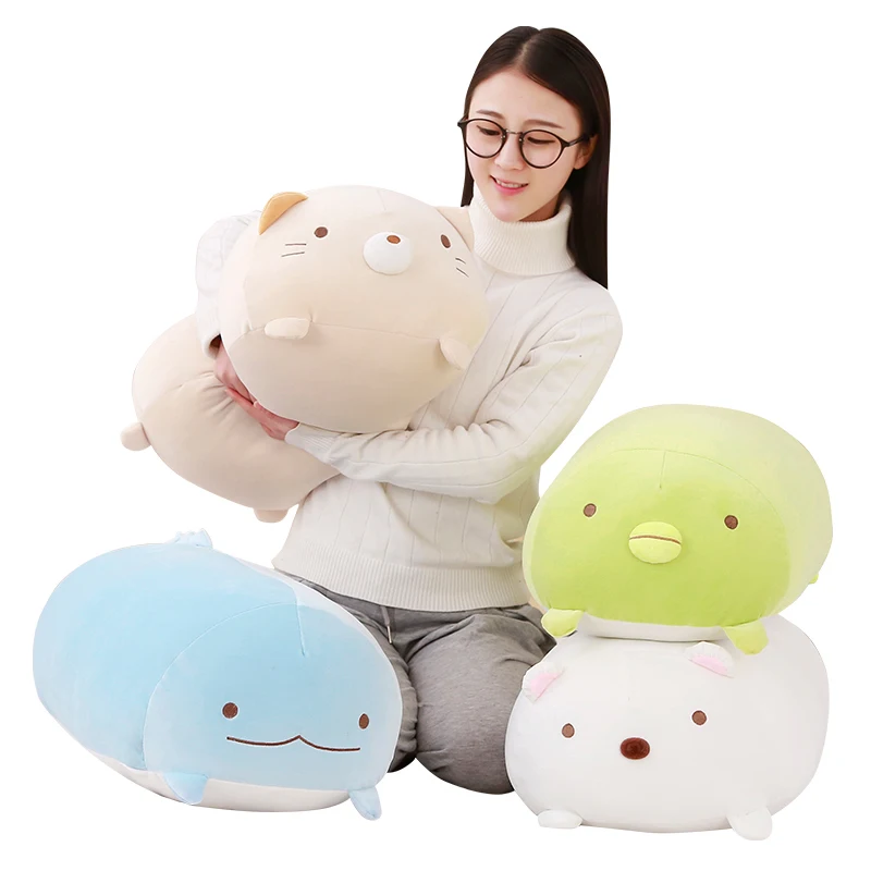 

30/60CM Anime San-X Corner Bio Pillow Japanese Animation Sumikko Gurashi Plush Toy Down Cotton Cartoon Kids Girls Valentine Gift