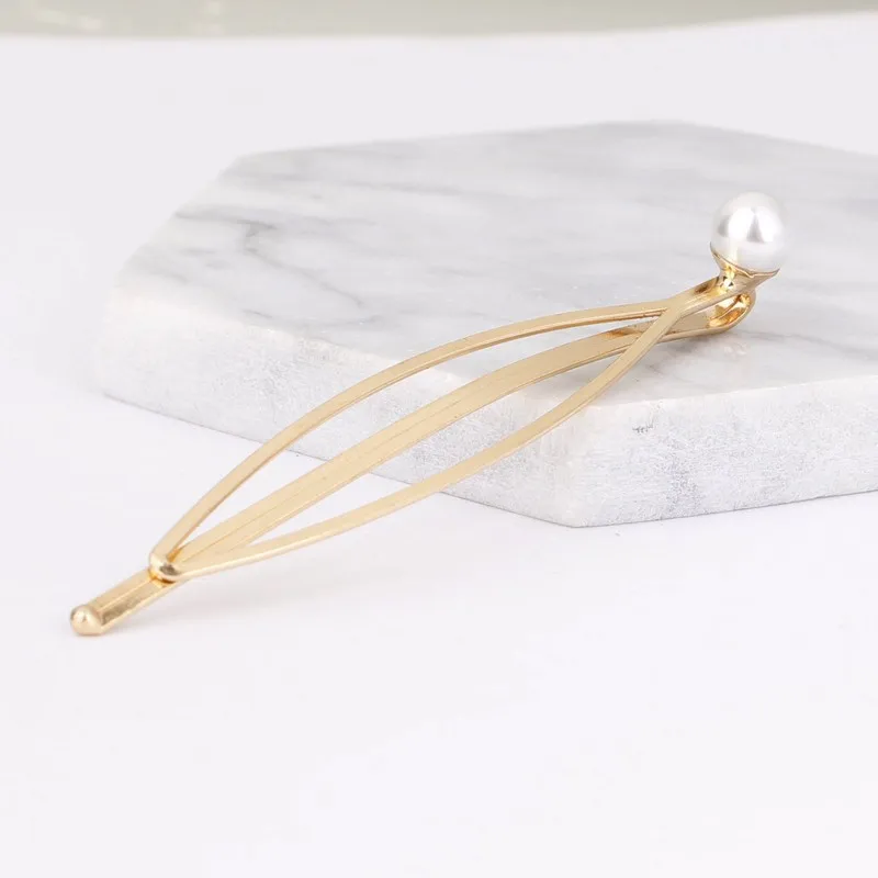 HFXSSSP популярная простая Модная элегантная Золотая Геометрическая жемчужная