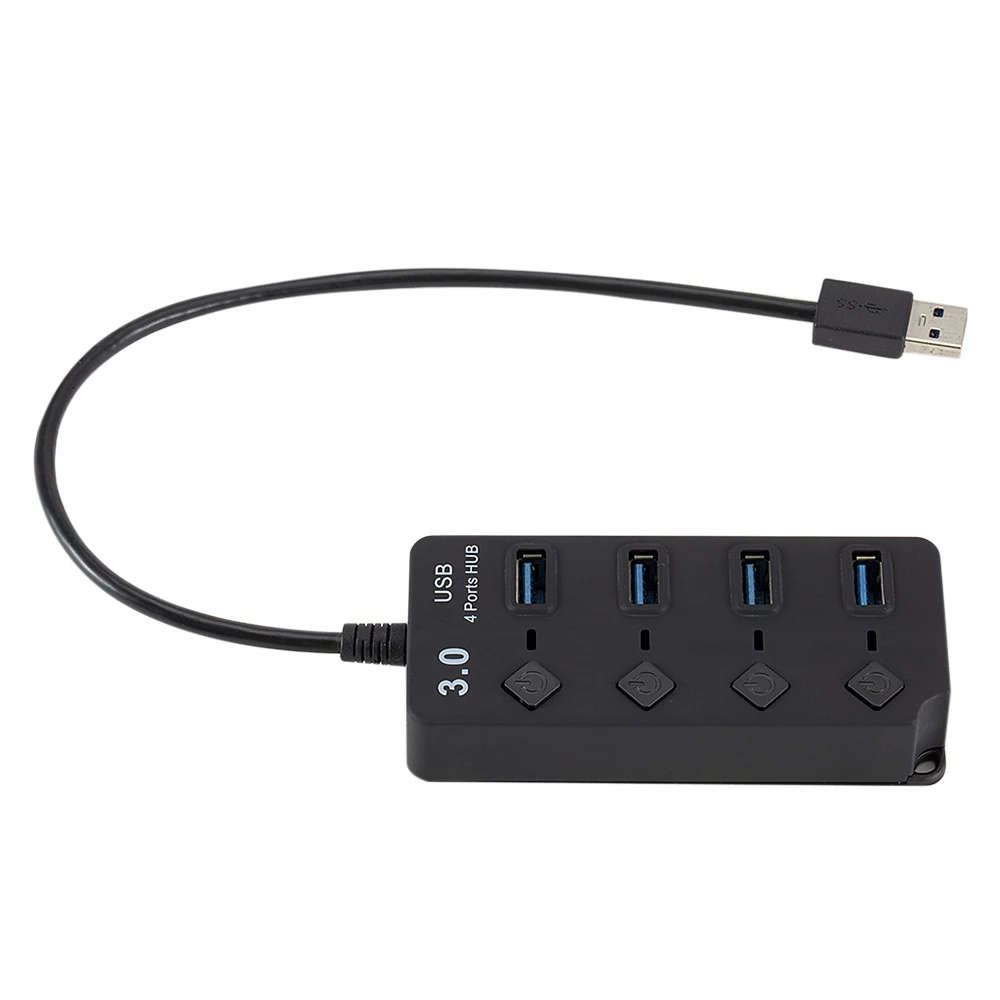 Высокоскоростной usb концентратор 3 0 разветвитель 4 порта с переключателями