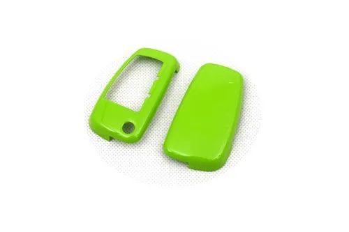 Блестящий зеленый чехол-книжка для ключа с дистанционным управлением защитный