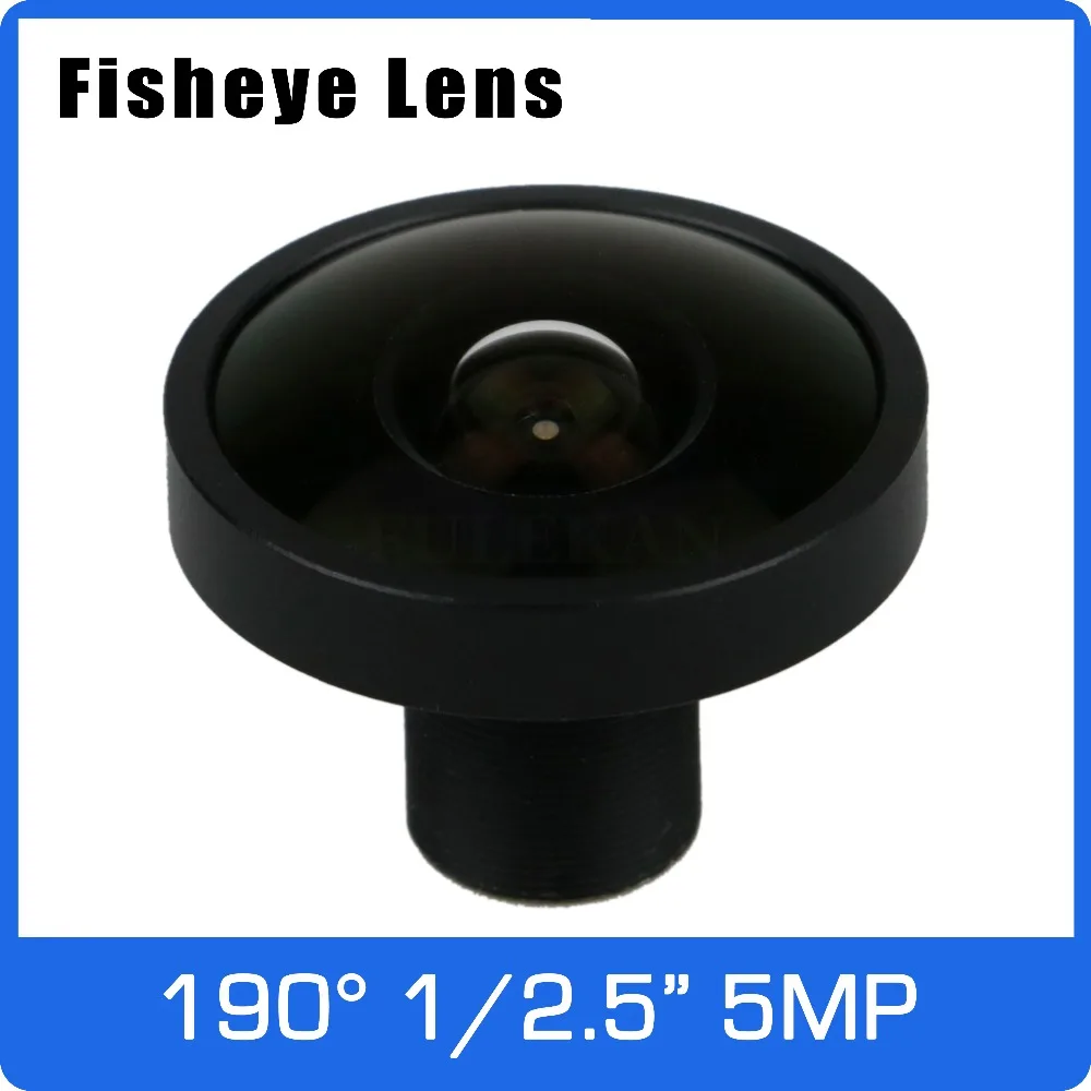 

5Megapixel Big Format 1/2.5 inch For IMX290/291/307 Horizon 190 degree Fisheye Starlight Lens 2.0mm IP CCTV Camera Free Shipping