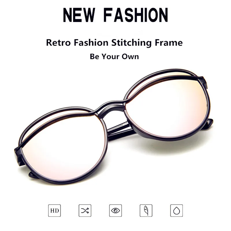 Новинка брендовые дизайнерские винтажные Овальные Солнцезащитные очки женские