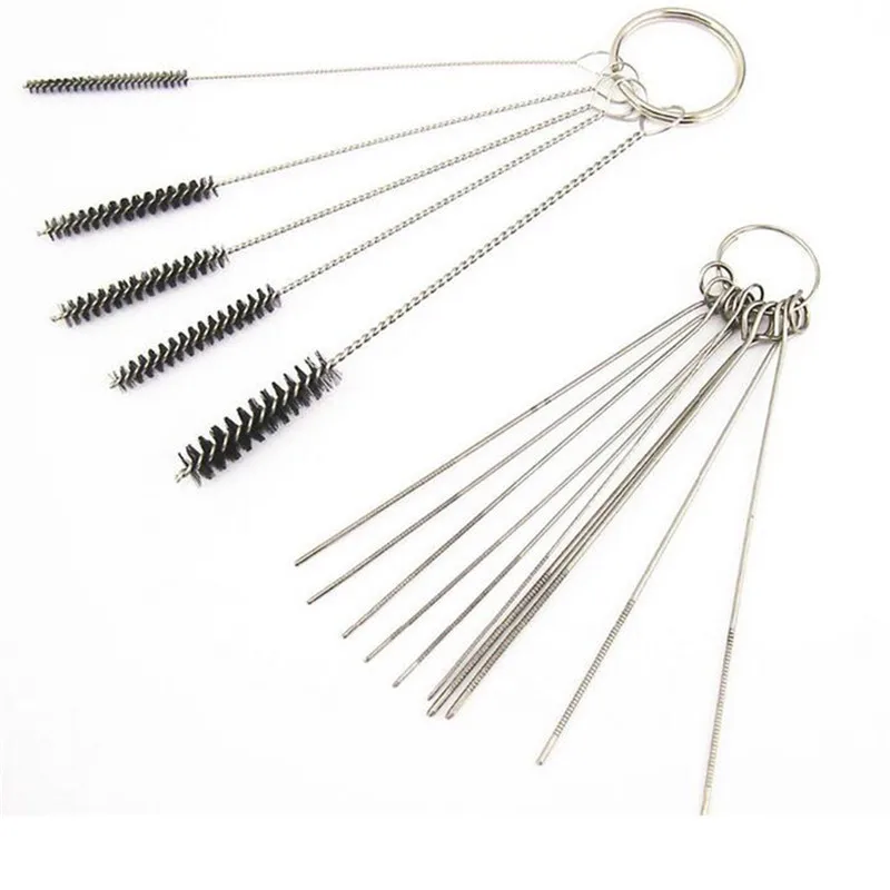 Карбюратор для автомобиля и мотоцикла набор очистки нейлоновой щетки|car cleaning