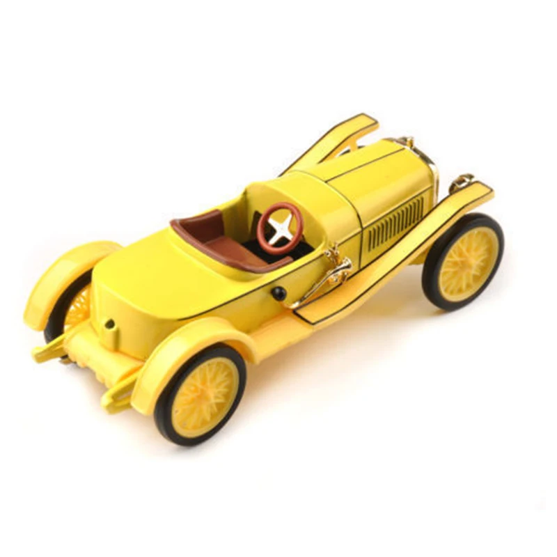 1/43 желтый Hispano Suiza Классическая Коллекционная модель литой под давлением цветной автомобиль игрушки Babygift недорогие детские игрушки литой под давлением