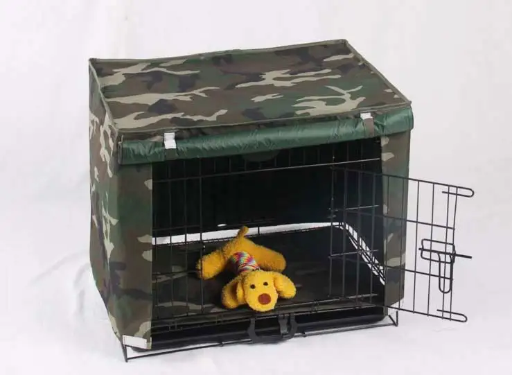 Клетка для домашних собак крышка 6 цветов - Цвет: Army green