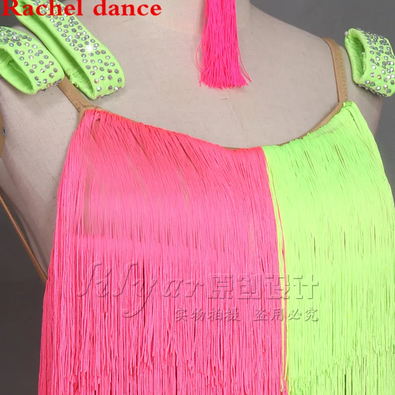 2017 платье для латинских танцев женщин и девочек стиль жгута без рукавов с