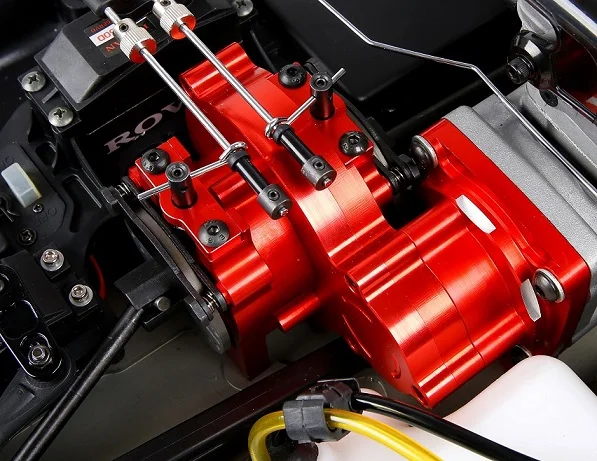 CNC сплав Центр diff коробка передач корпус дифференциала ДЛЯ 1/5 losi 5ive-T Rovan LT KM X2