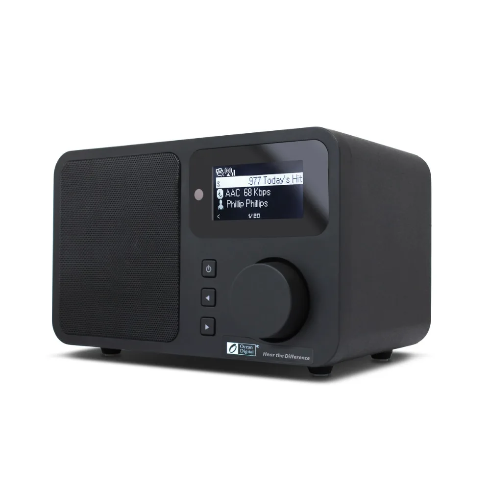 Новый Ocean Digital черный настольный мультимедийный проигрыватель для дома с
