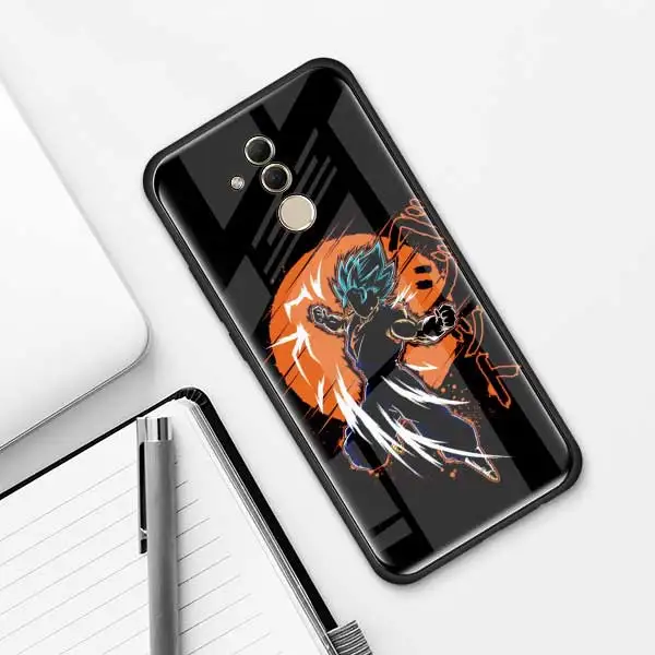 Чехол из закаленного стекла Dragon Ball для huawei P30 Pro P10 P20 P30 Lite mate 10 20 Pro Honor 20 Pro 8X - Цвет: 006