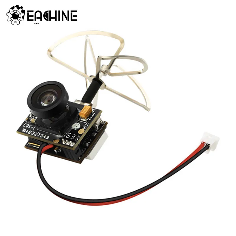 Оригинальная Мини FPV камера Eachine TX02 3 в 1 AIO 5 8G 40 каналов 200 мВт VTX 600TVL 1/4 Cmos для