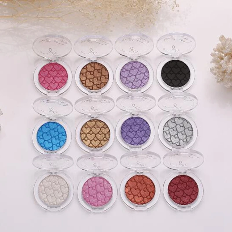 Хит 1 шт. фиолетовые розовые Профессиональные Тени для макияжа палитра жемчуг