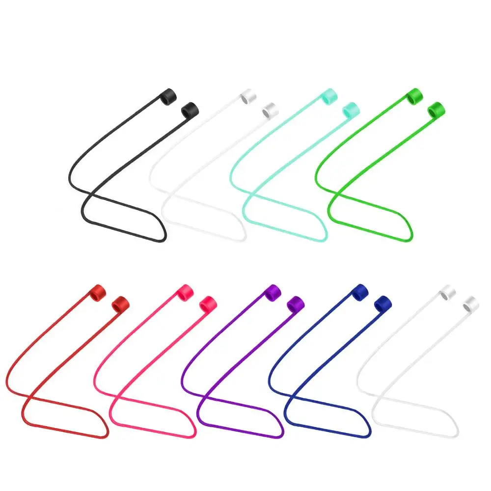 70 см магнитный анти потерянный ремешок для наушников Airpods силиконовый шейный