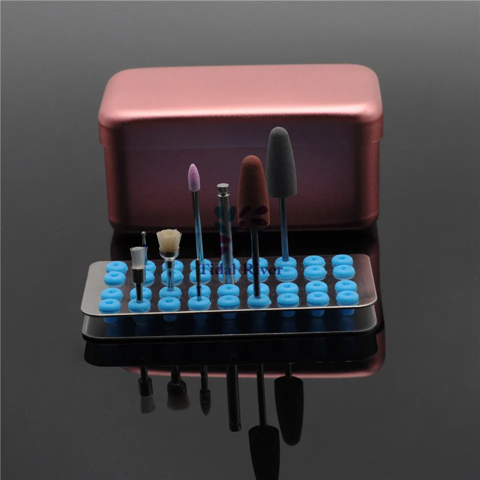 Стоматологический FG RA HP дрель наборы боров оправы Автоклавный держатель для