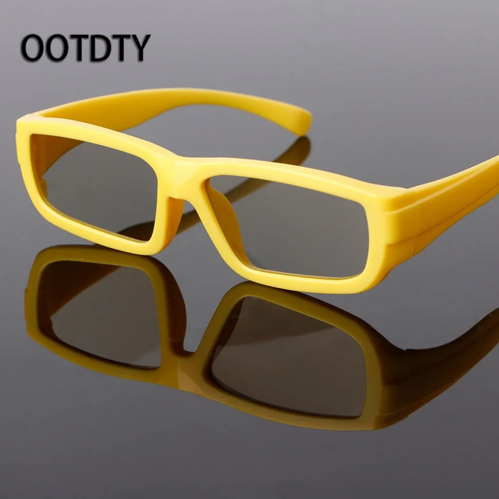 Детские круговые поляризационные Пассивные 3D очки для реального D TV Cinema Movie|3d