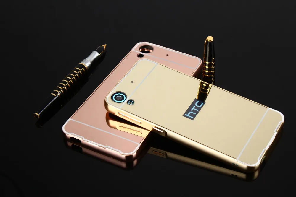 Для HTC 626 чехол Роскошный тонкий металлический алюминиевый сплав рамка