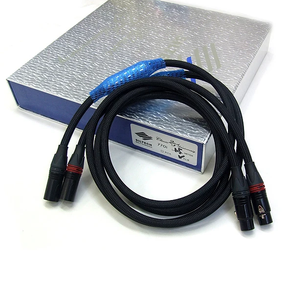 Hifi аудио 0,5-1,5 м Siltech 25th Classic Anniverary G7 770i XLR Штекер кабель сбалансированный Межблочный кабель-удлинитель без коробки