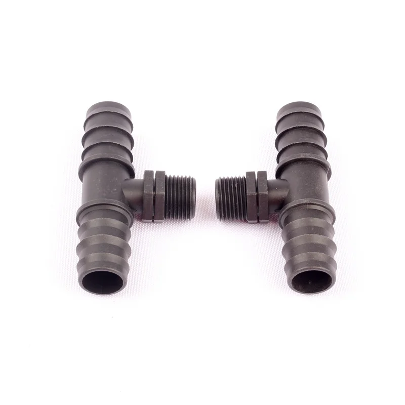3 шт. коннектор для систем капельного орошения 1/2 25 мм|barb connector|tee jointbarbed tee connectors |