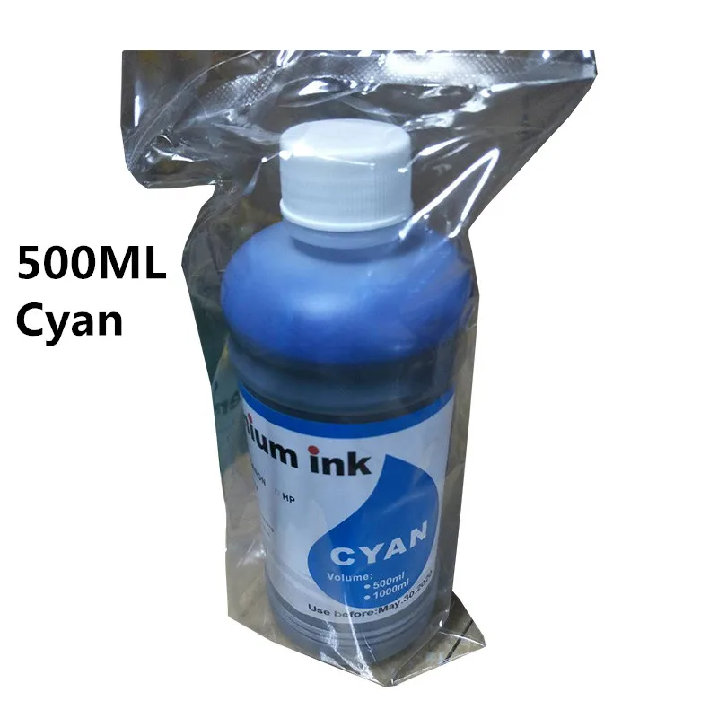 C Совместимость для hp Designjet T610 T620 T770 T790 T1100 T1120 T1200 T1300 T2300 500 510 800 Z2100 чернила для заправки комплект 500 мл - Цвет: C
