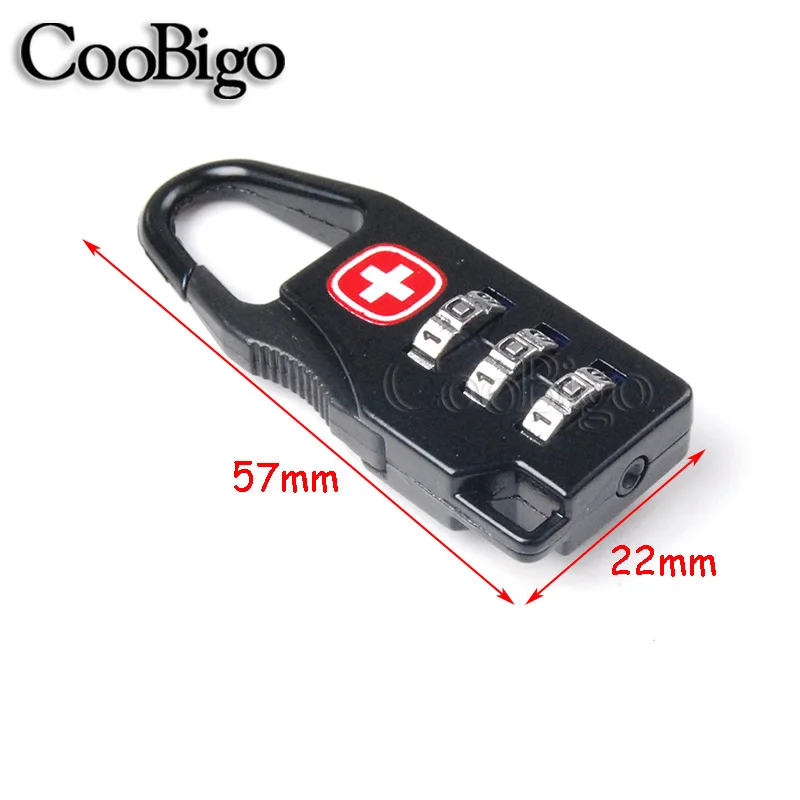 1 ~ 500 шт. в лоте Чемодан чехол сбрасываемый Комбинации замок Secret безопасный