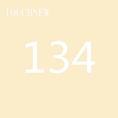 134 TOUCHNEW, 168 цветов, одиночные художественные маркеры, кисть, эскиз, на спиртовой основе, маркеры, двойная головка, манга, ручки для рисования, товары для рукоделия - Цвет: 134